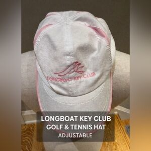 Longboat Key Club Vintage Style Resort Golf Tennis Hat Adjustable